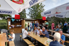 vor der Bowlen- und Sangriaausgabe
