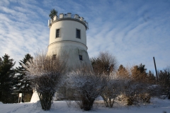 Mühle im Winter
